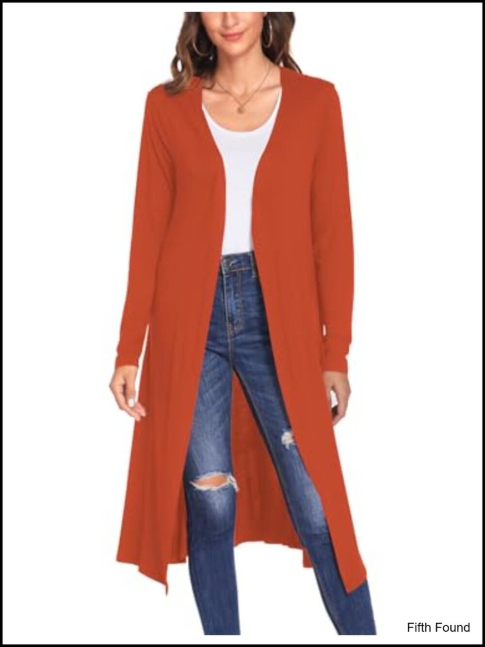 Bluetime Women's Open Front Maxi Cardigan Lightweight Duster